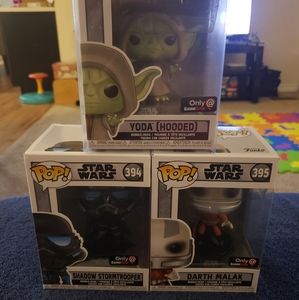Star wars funko lot